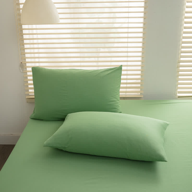 Decorative Pillowcase Set | Soft Pure Cotton | 2-Pack