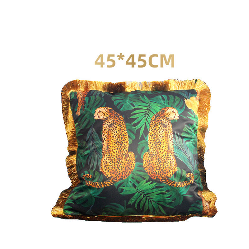 Animal Pattern Sofa Pillowcase | Chemical Fiber | 45cm x 45cm