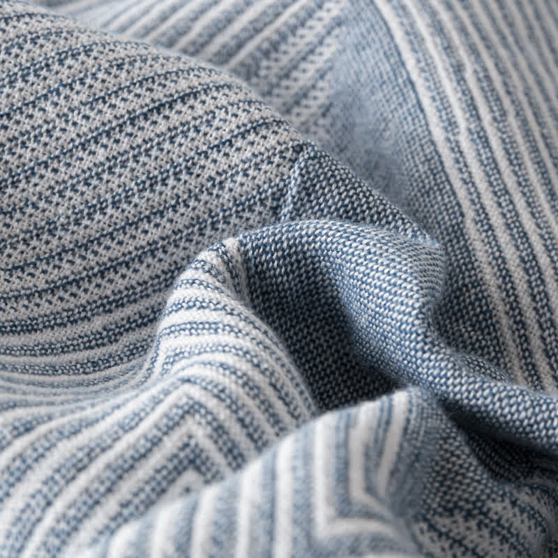 Summer Quilt | Pure Cotton | Zigzag Print | Full/Queen Size