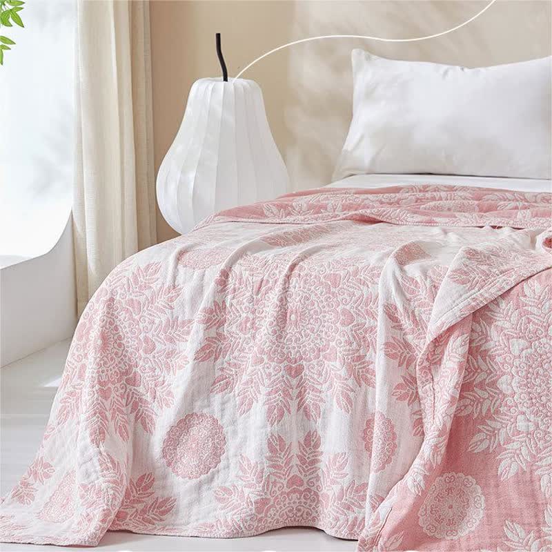 Floral Quilt | 100% Organic Cotton | Full & Queen Sizes
