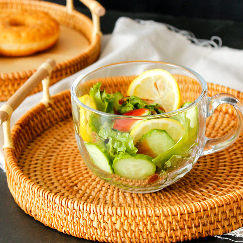 Rattan Tray Set | Eco-Friendly Hand Woven | 3 Sizes (S, M, L)