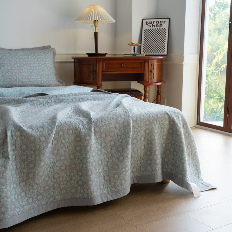 Cotton Gauze Quilt | Luxurious Softness | Full/Queen/King Sizes