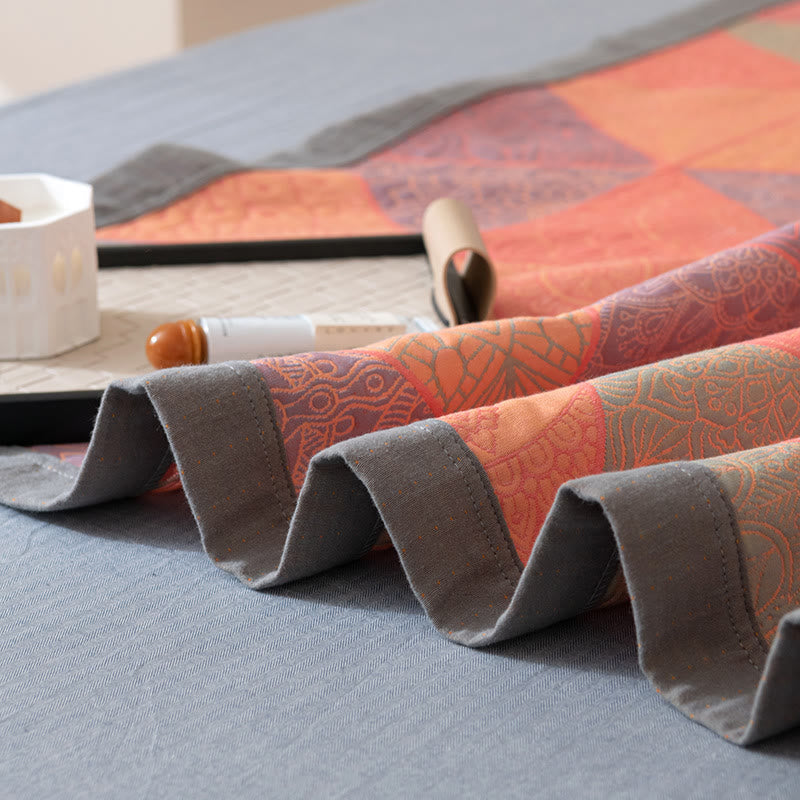 Reversible Quilt | 100% Organic Cotton | Full/Queen/King Sizes