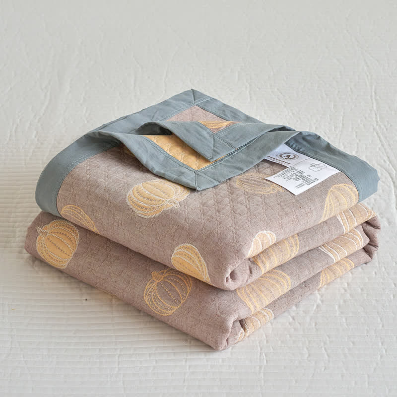 Cotton Gauze Summer Quilt | 100% Organic Cotton | Available in Full, Queen, King Sizes