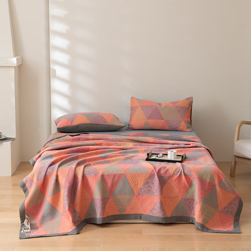 Reversible Quilt | 100% Organic Cotton | Full/Queen/King Sizes