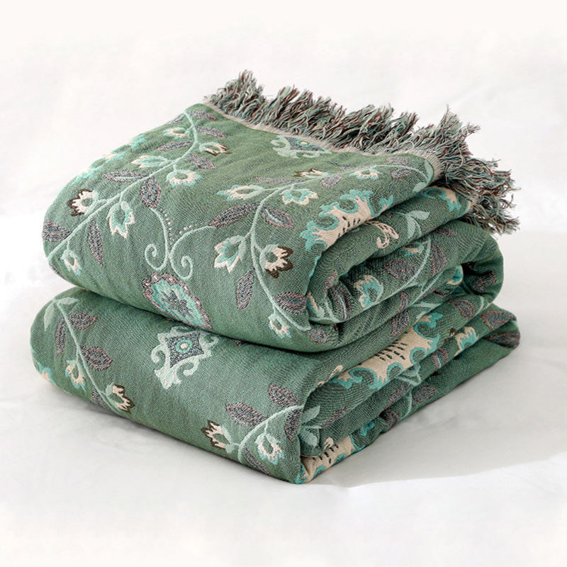 Reversible Cotton Sofa Cover | Extra Soft | 59"x79"