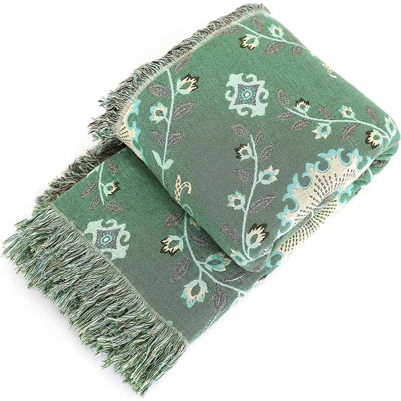 Cotton Gauze Quilt | Reversible Design | Eco-Friendly Organic Cotton | Available in Full, Queen, King Sizes