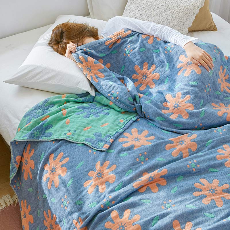 Reversible Quilt | 100% Organic Cotton | Full/Queen Size