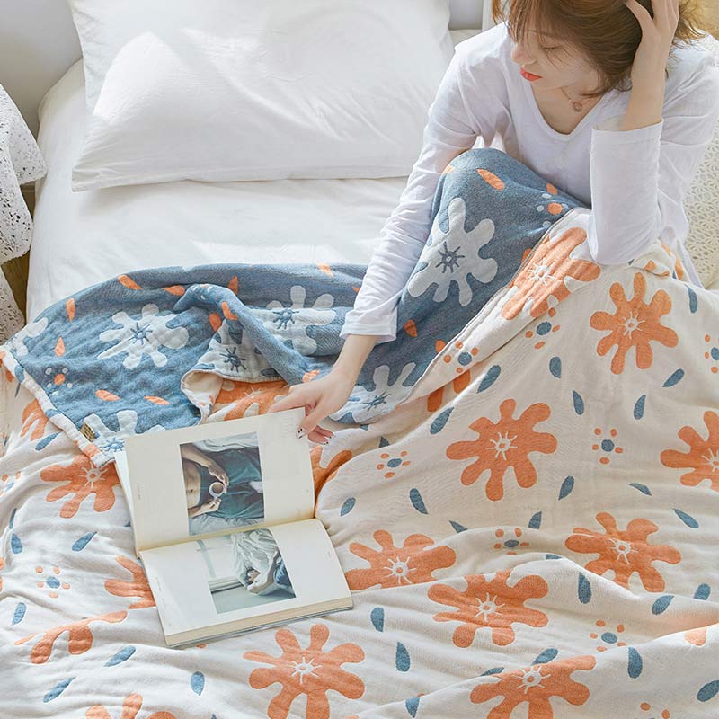 Reversible Quilt | 100% Organic Cotton | Full/Queen Size