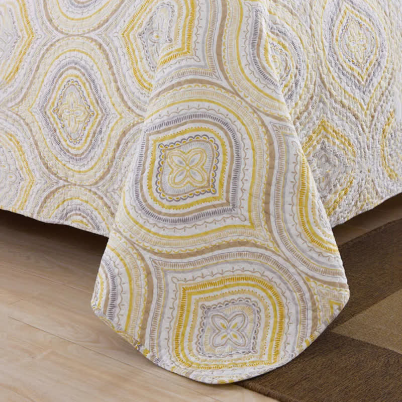 Vintage Summer Quilt | 100% Organic Cotton | Cal King Size