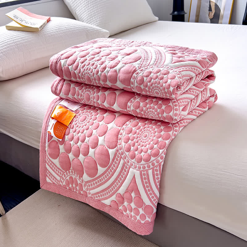 Pure Cotton Reversible Quilt | 100% Organic Cotton | Full/Queen Size