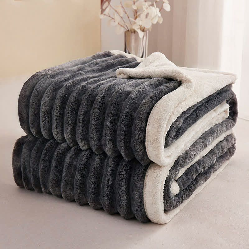 Soft Lightweight Throw Blanket | Double Velvet Polyester | Available in Multiple Colors