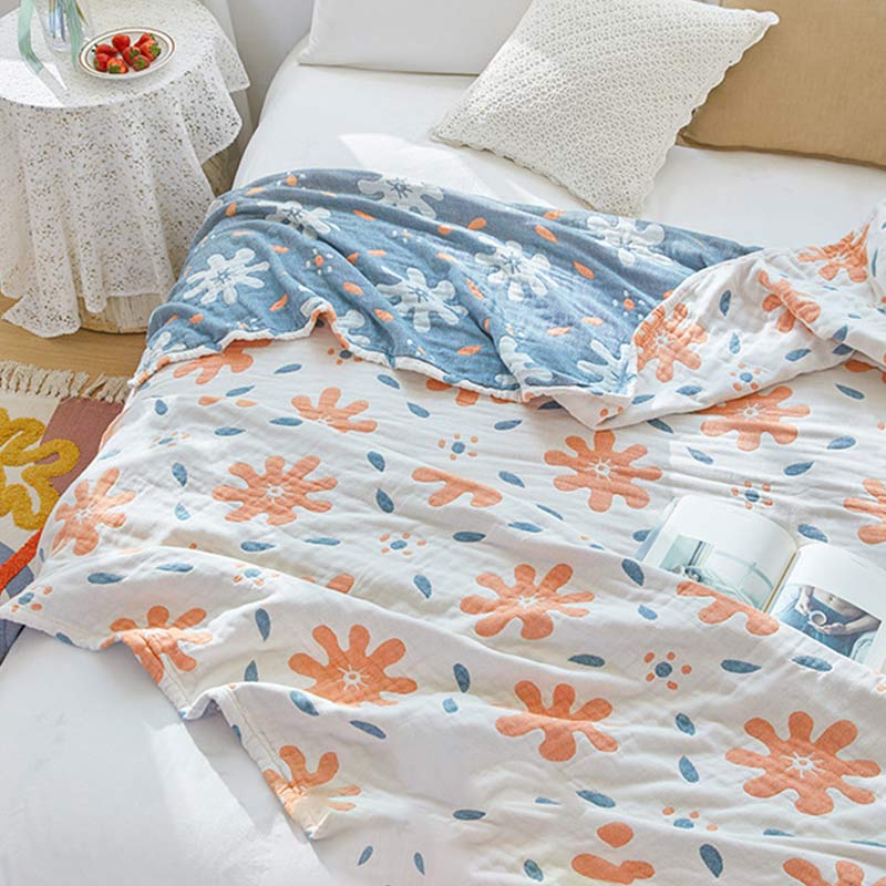 Reversible Quilt | 100% Organic Cotton | Full/Queen Size
