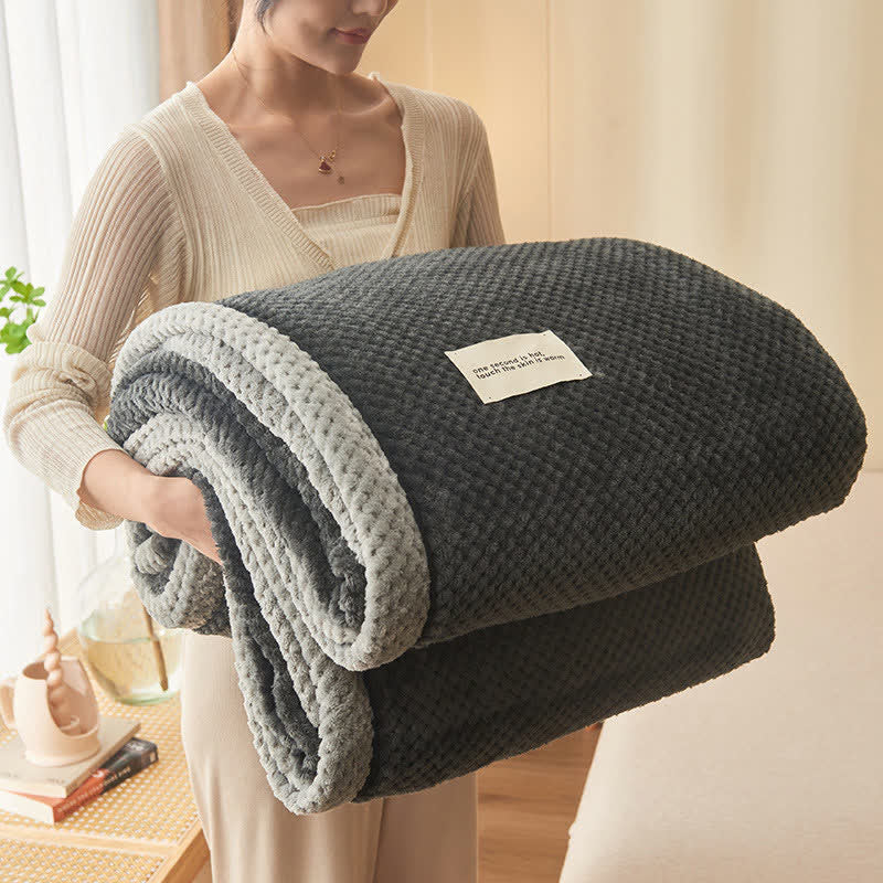 Fleece Blanket | Microfiber Coral Fleece | Multiple Sizes & Colors