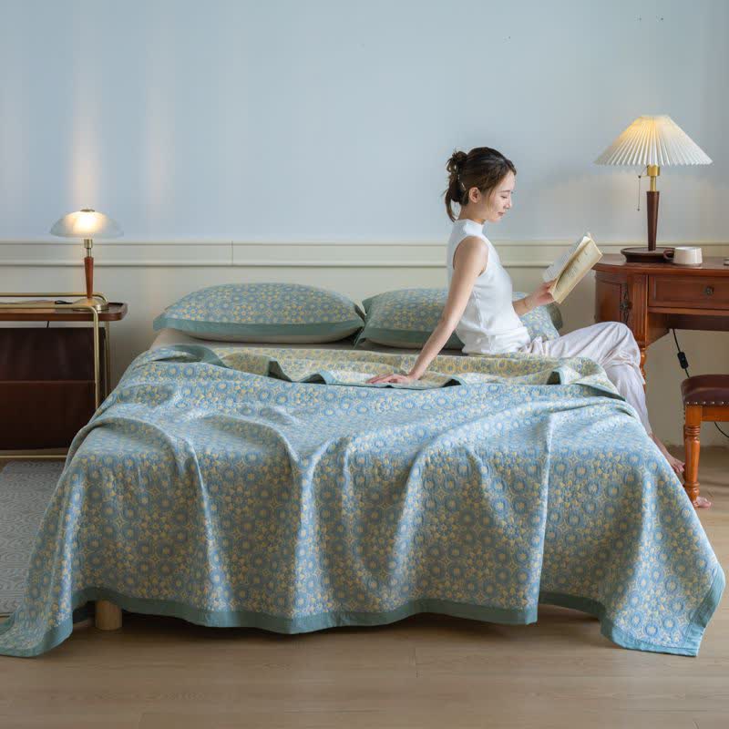 Cotton Gauze Quilt | Luxurious Softness | Full/Queen/King Sizes