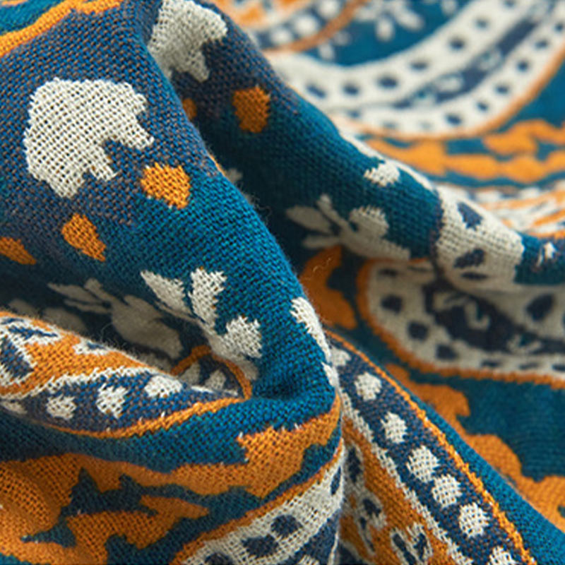 Bohemian Cotton Pillow Towel | 100% Pure Cotton | Set of 2