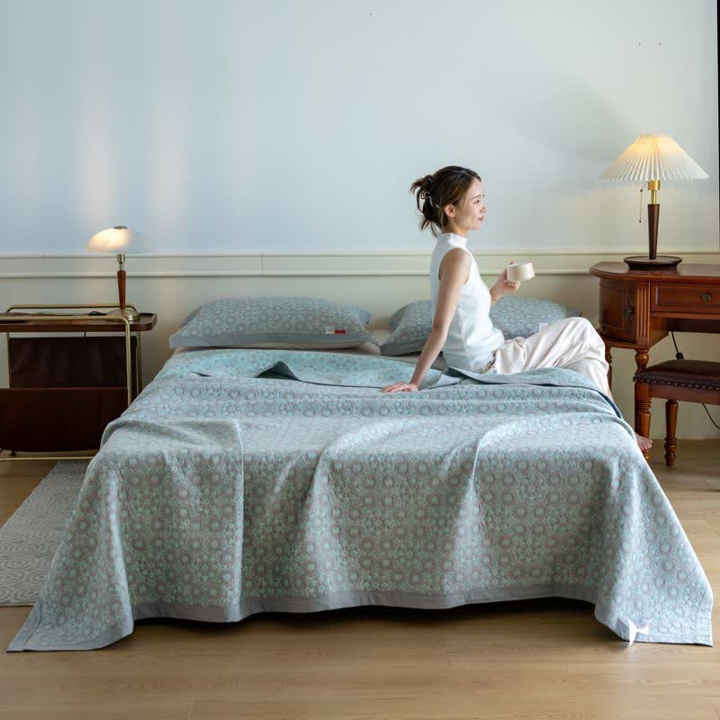 Cotton Gauze Quilt | Luxurious Softness | Full/Queen/King Sizes