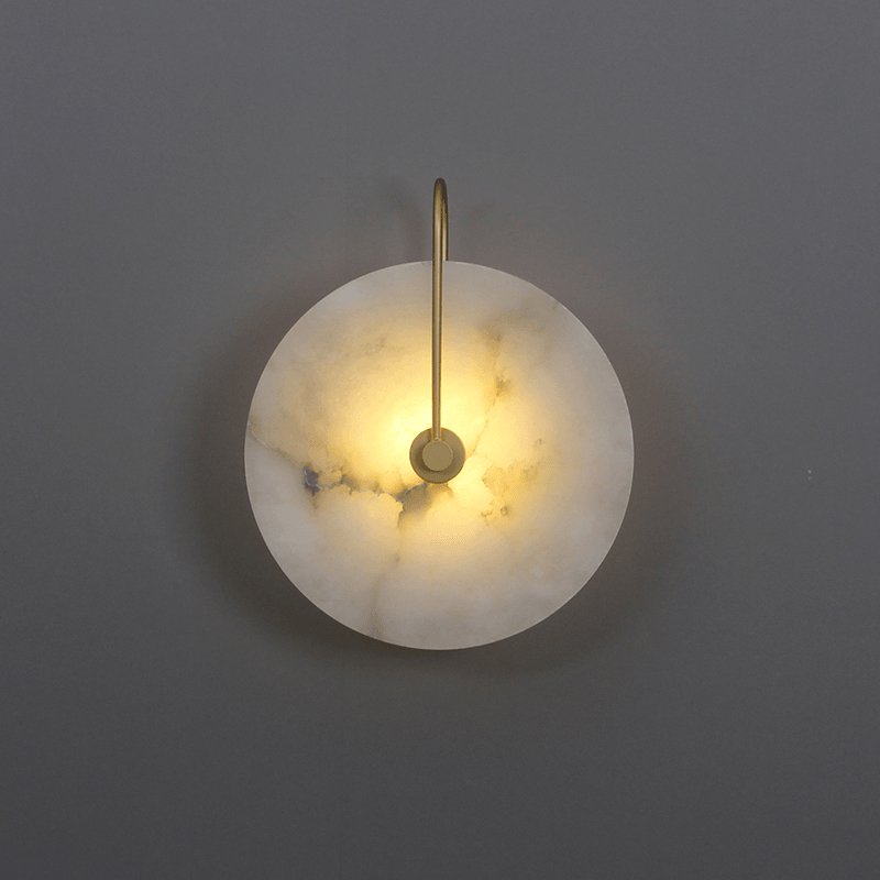 Alabaster LED Wall Sconce | Elegant Alabaster Stone | Multiple Sizes Available