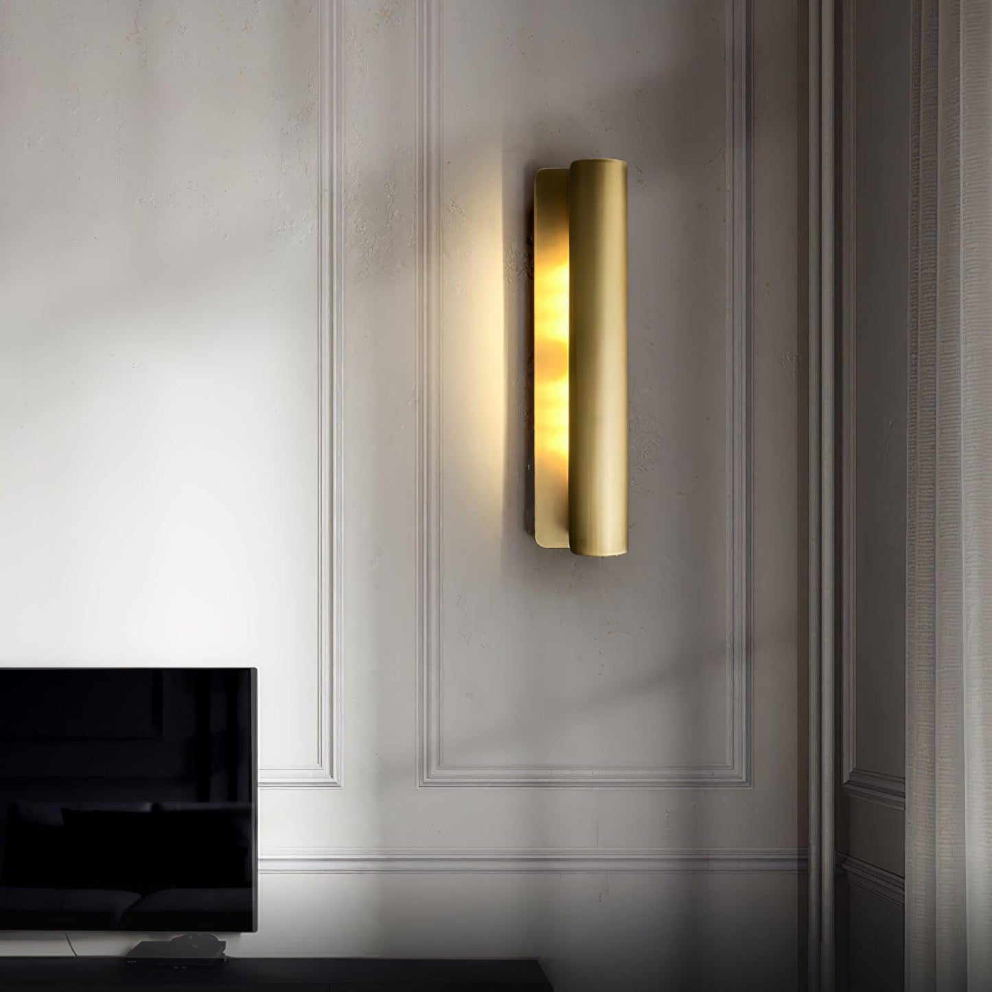 Accord Wall Sconce | Brushed Brass | Indoor Lighting