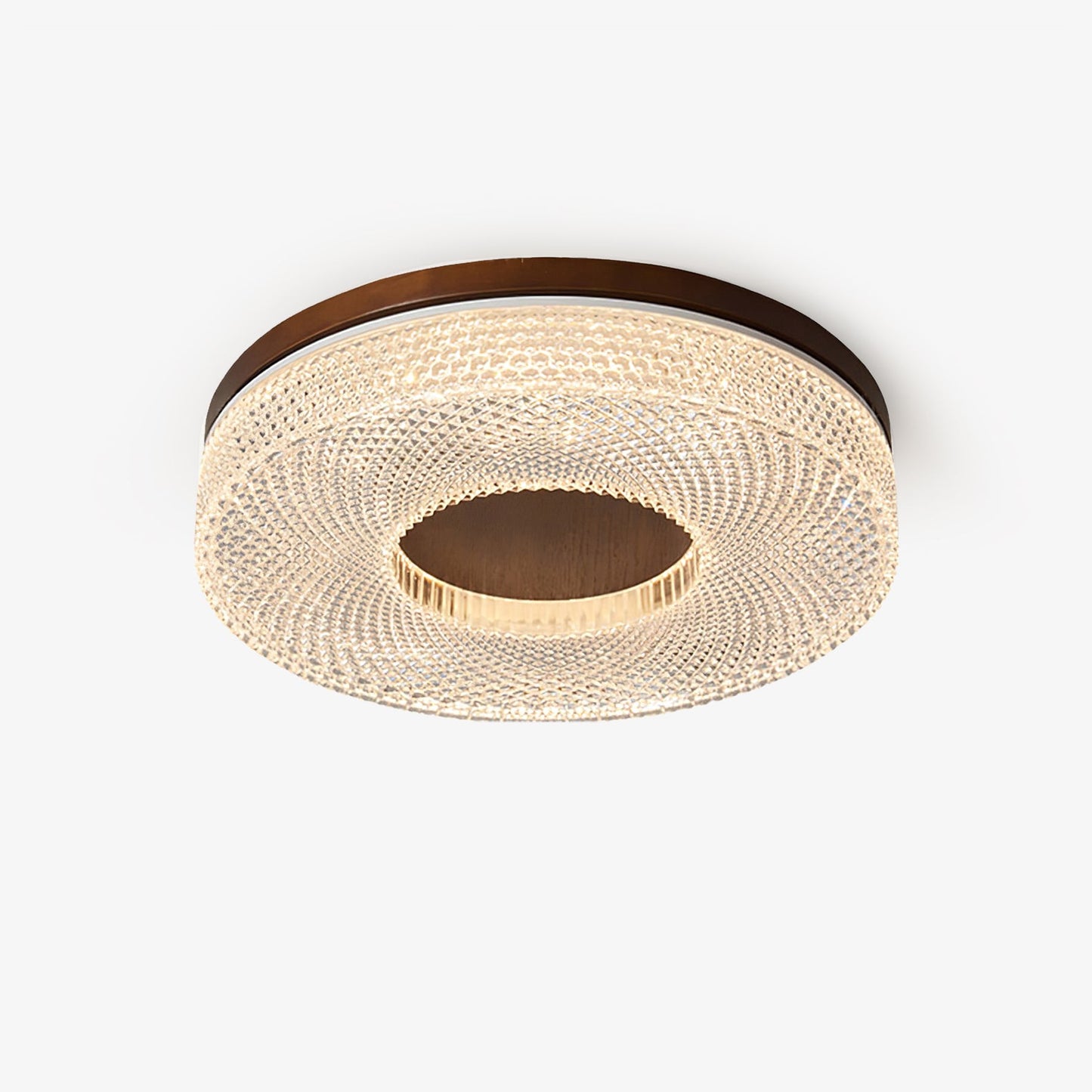 Acrylic Halo Ceiling Light | Round | White