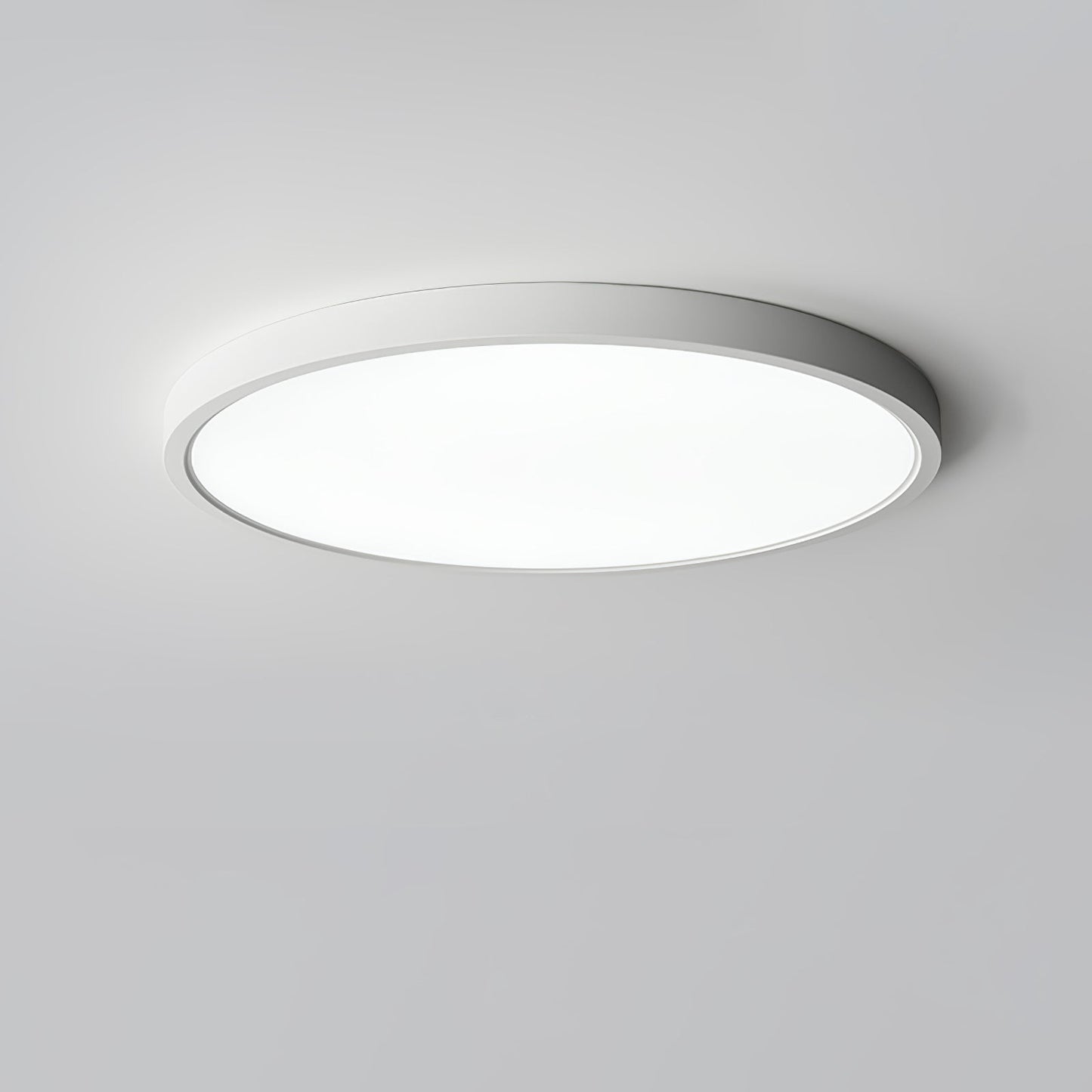 Acrylic Round Ceiling Light | Thinnest Design | White/Black