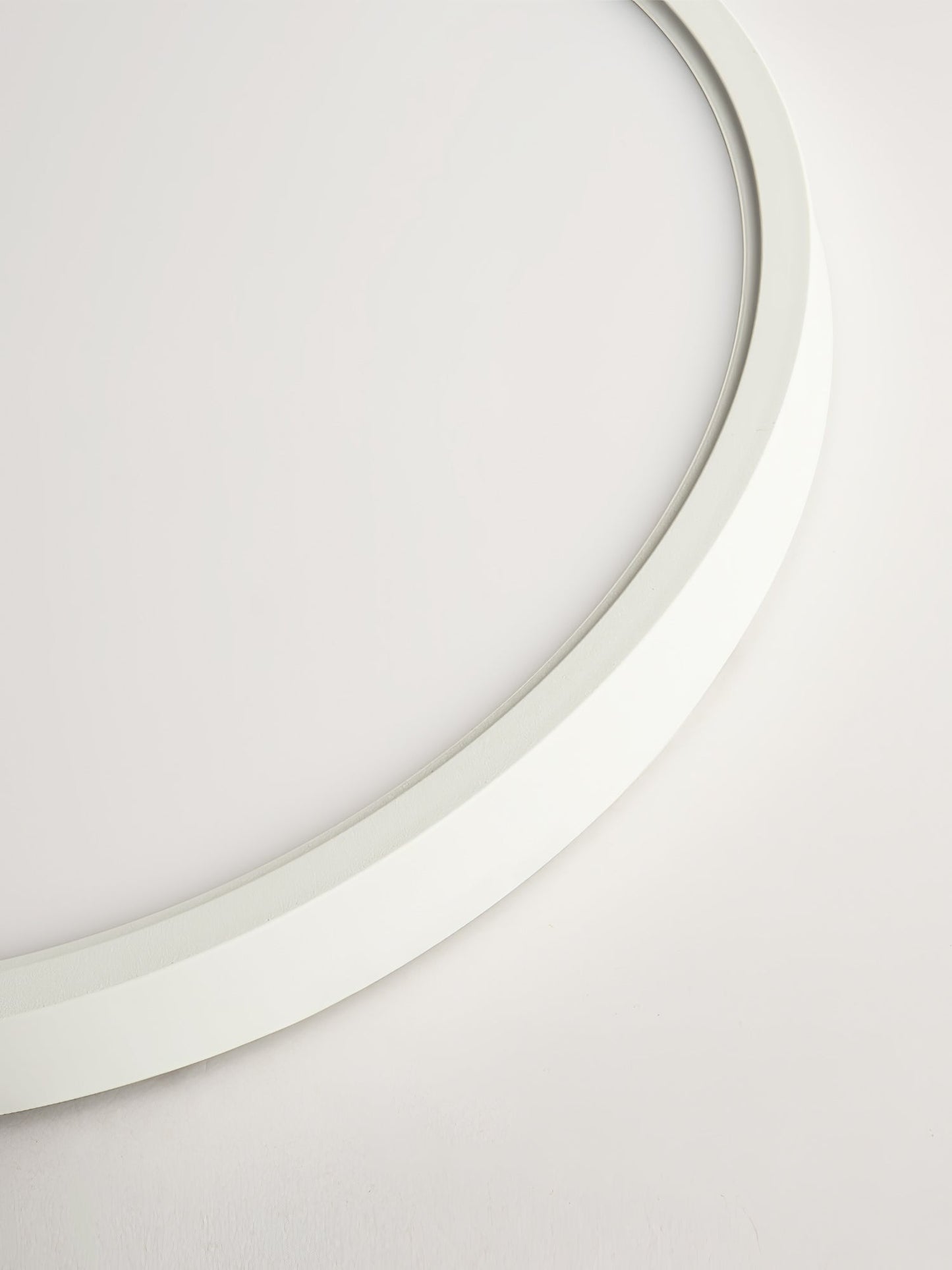 Acrylic Round Ceiling Light | Thinnest Design | White/Black