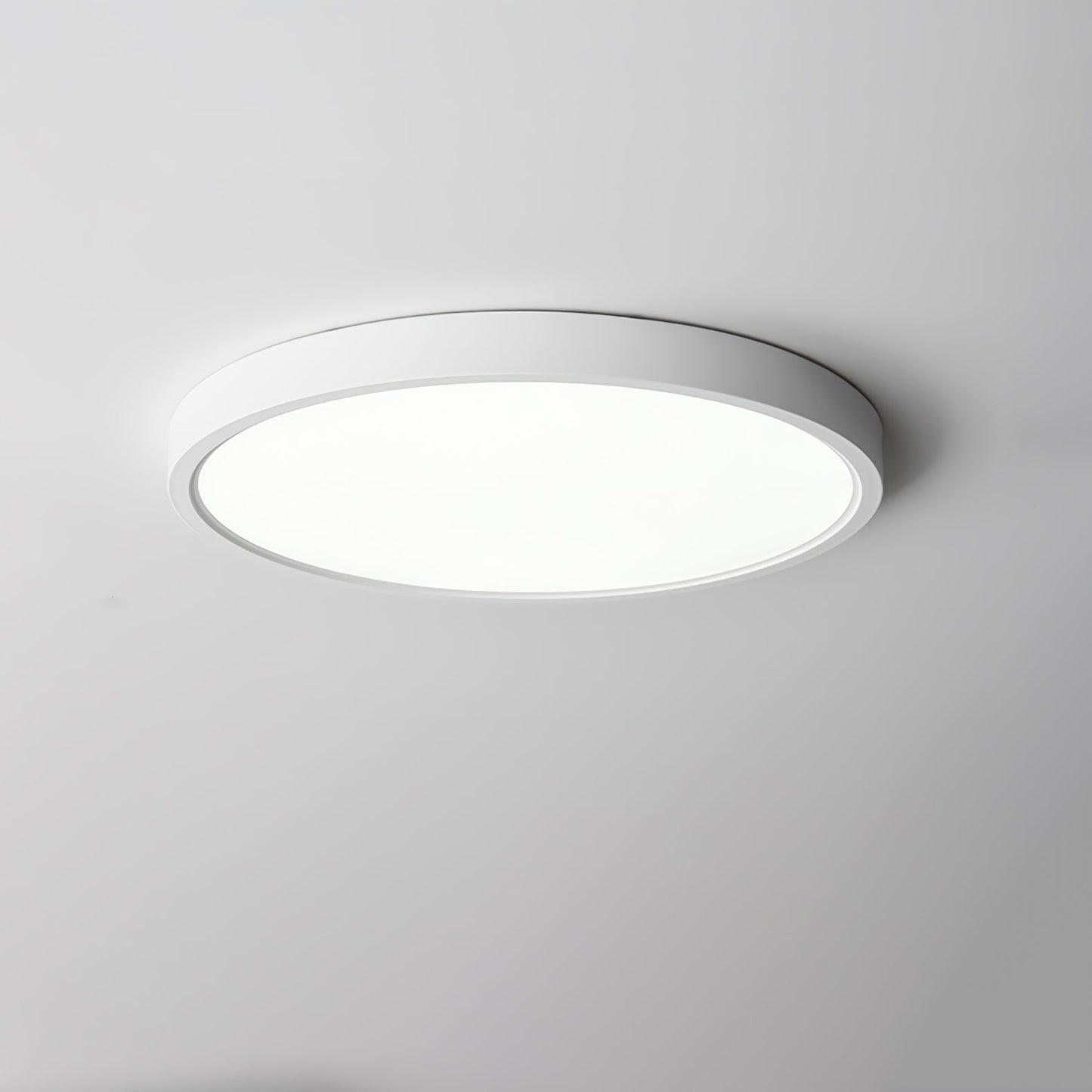 Acrylic Round Ceiling Light | Thinnest Design | White/Black