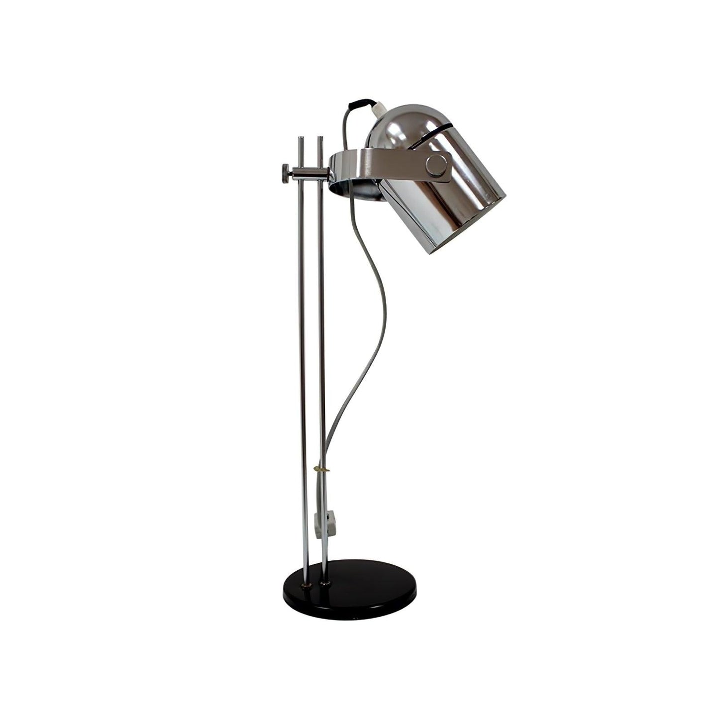 Adjusta Liftable Desk Lamp | Iron Construction | Chrome, Orange, Green