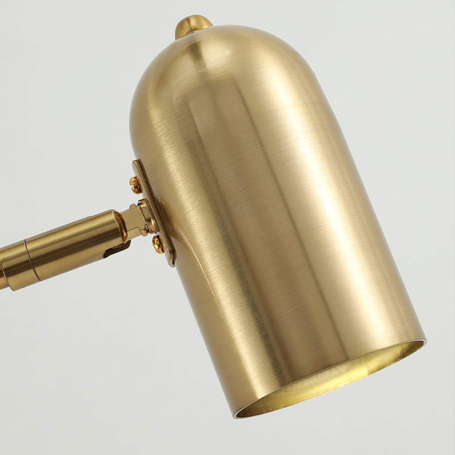 Adjustable Arm Wall Lamp | Metal | Black and Gold