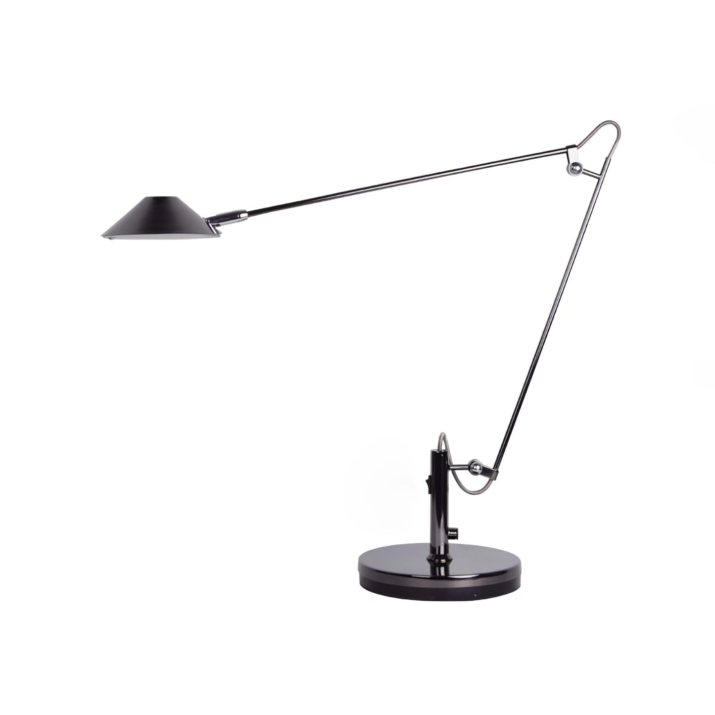 Adjustable Office Task Lamp | Metal | Black