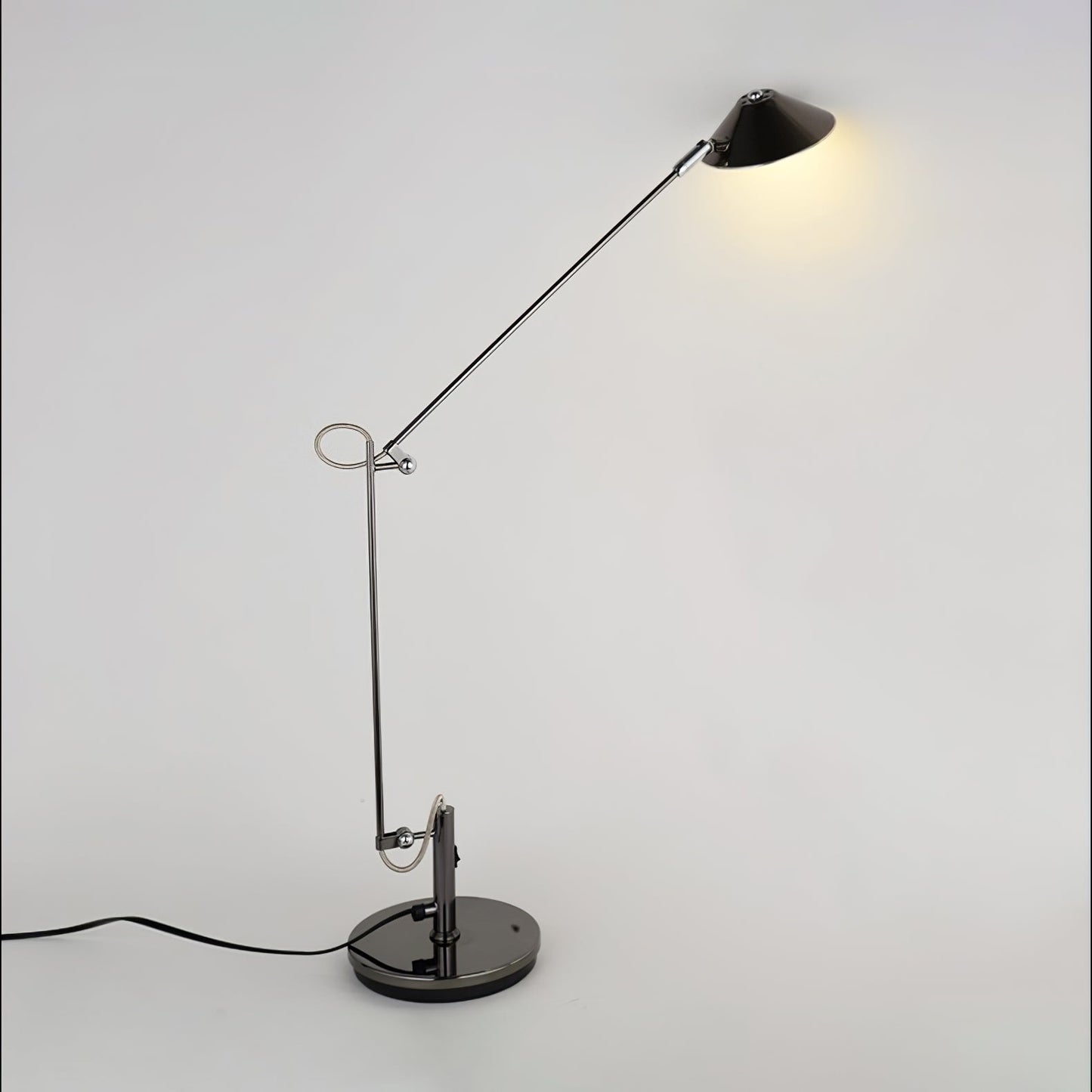 Adjustable Office Task Lamp | Metal | Black
