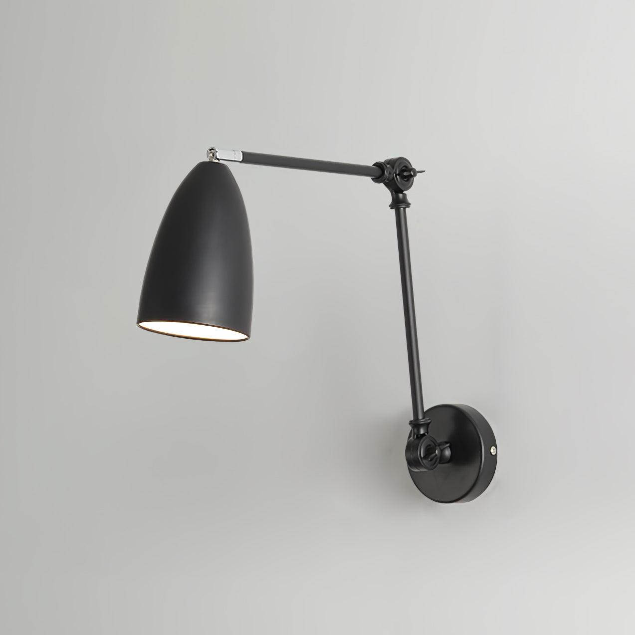 Adjustable Wall Lamp | Metal | White, Nickel, Black