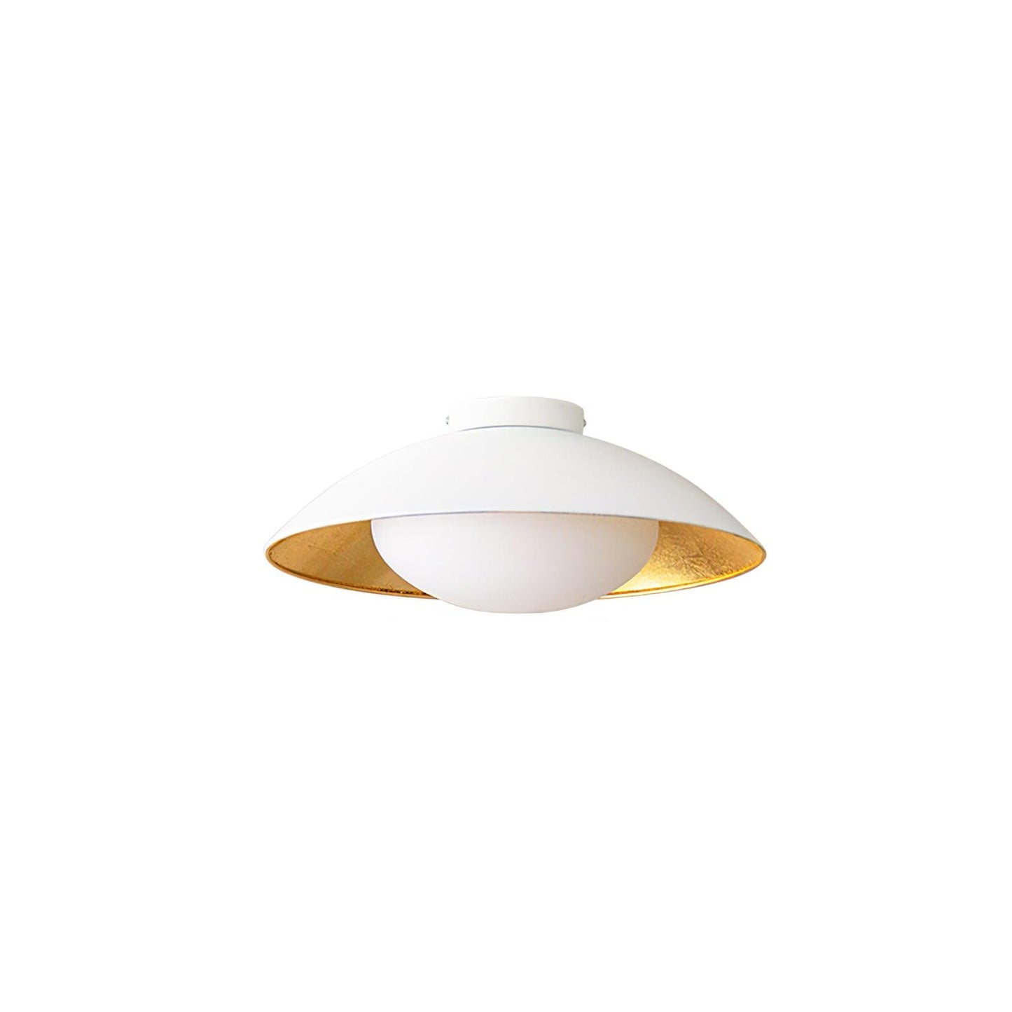 Adrienne Ceiling Lamp | Metal & Glass | Black & Gold