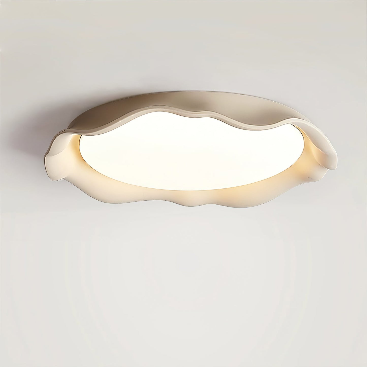 Aera Ceiling Light | Microcement | Gray, Beige, White