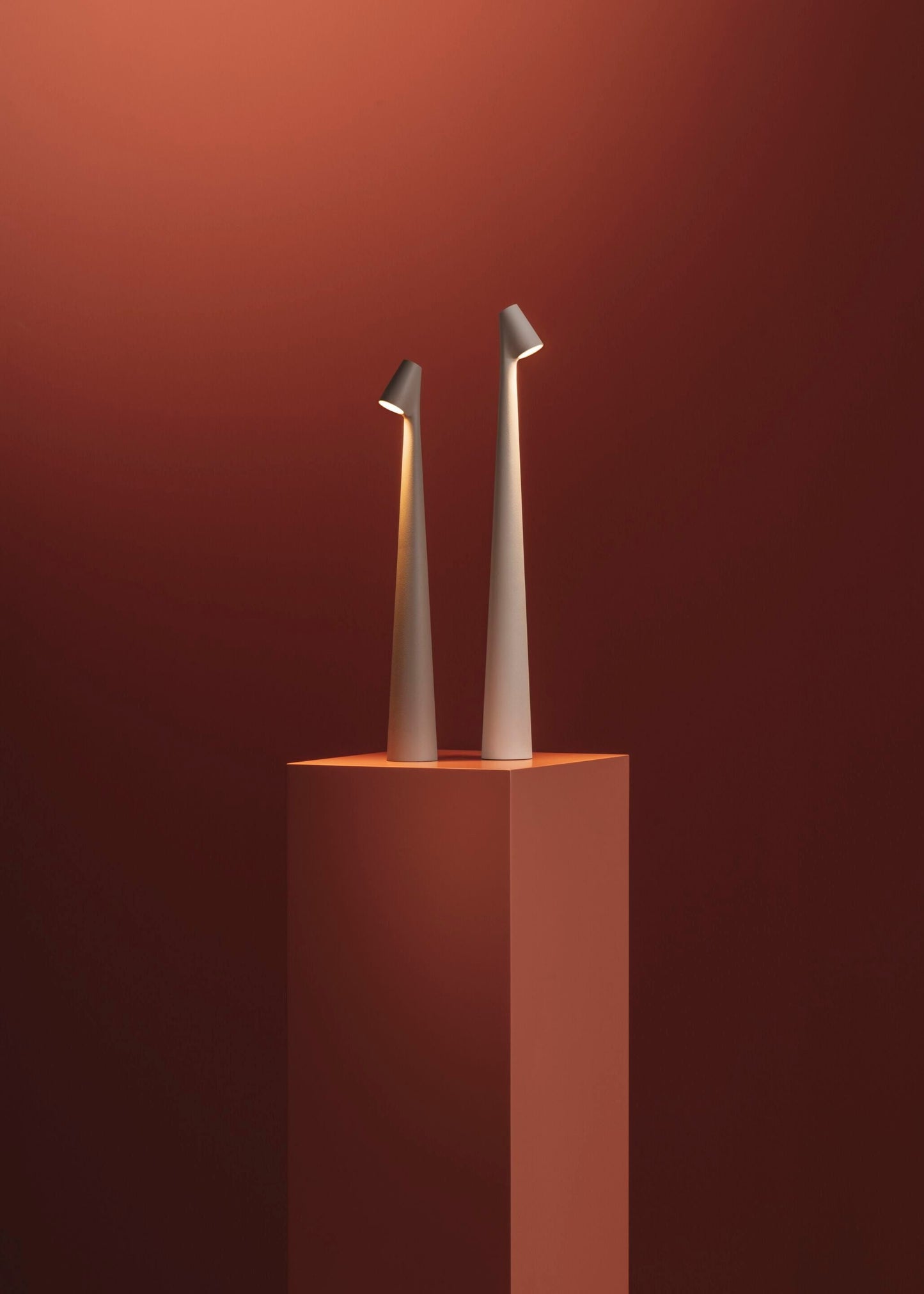 Africa Portable Table Lamp | Metal & Acrylic | Rechargeable, 4 Colors