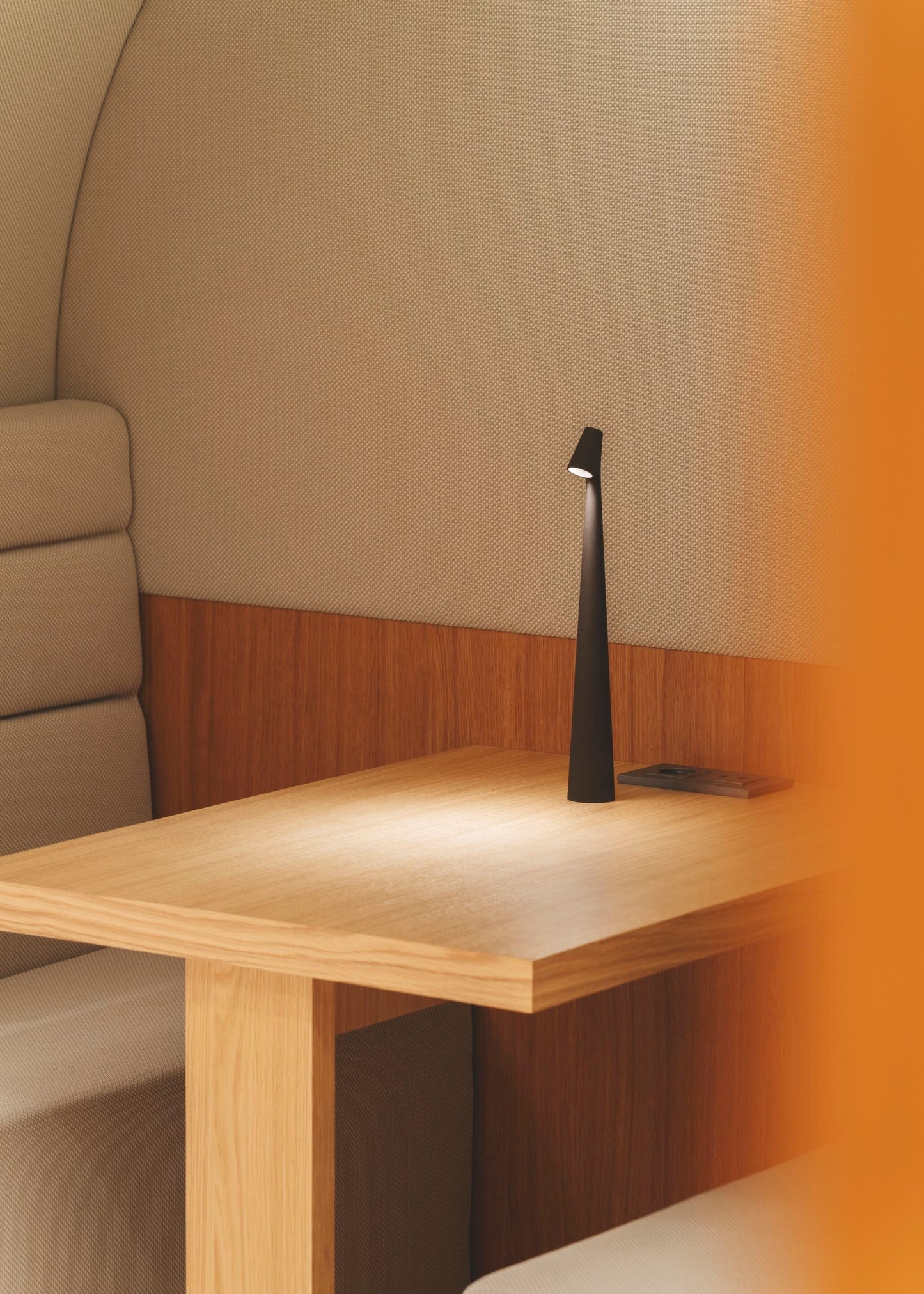 Africa Portable Table Lamp | Metal & Acrylic | Rechargeable, 4 Colors