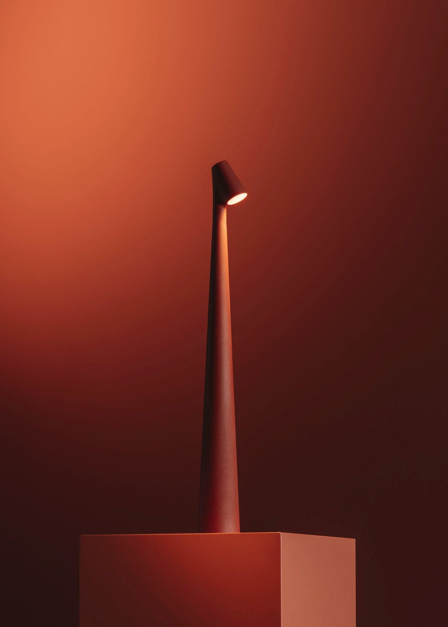 Africa Portable Table Lamp | Metal & Acrylic | Rechargeable, 4 Colors