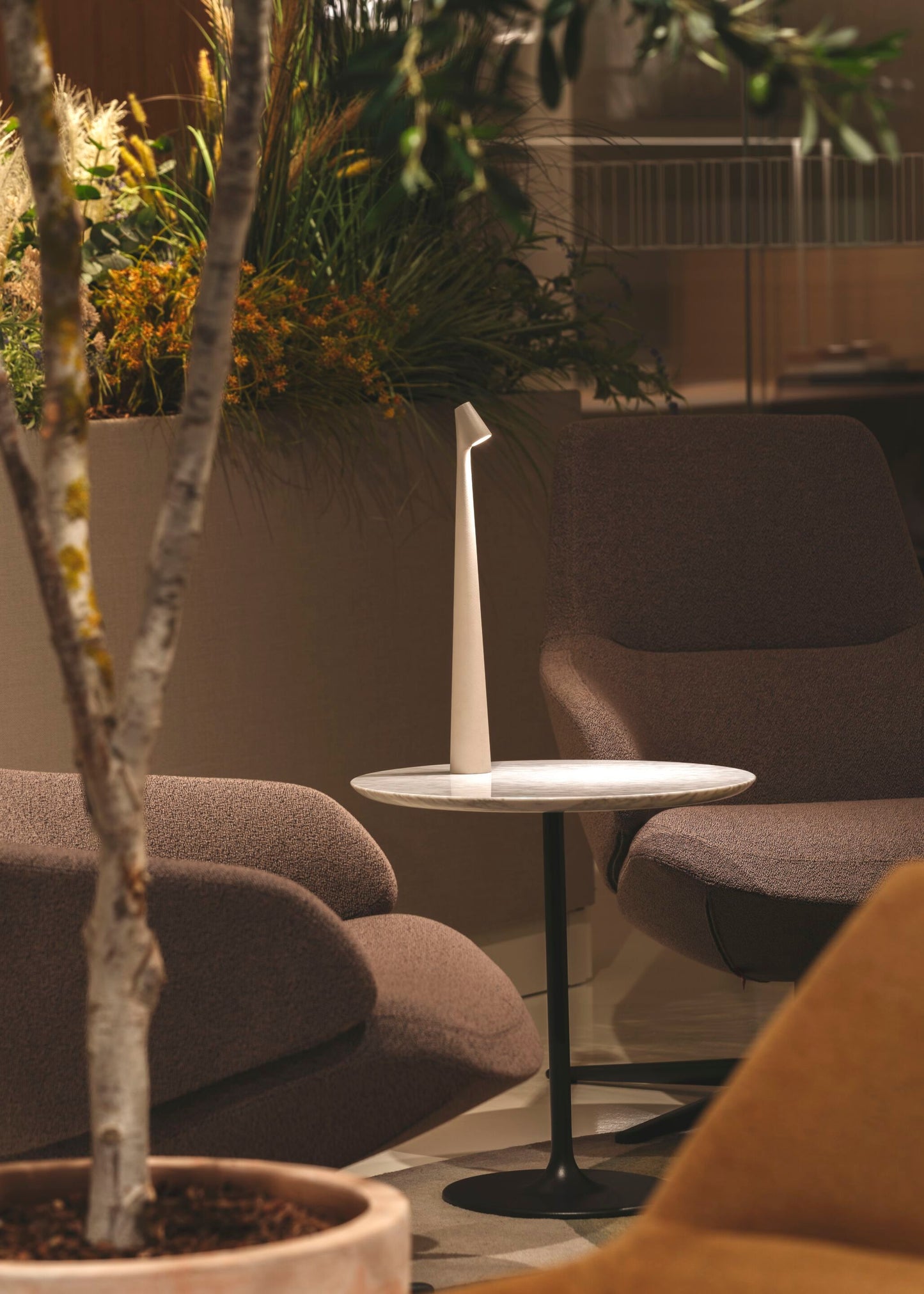 Africa Portable Table Lamp | Metal & Acrylic | Rechargeable, 4 Colors