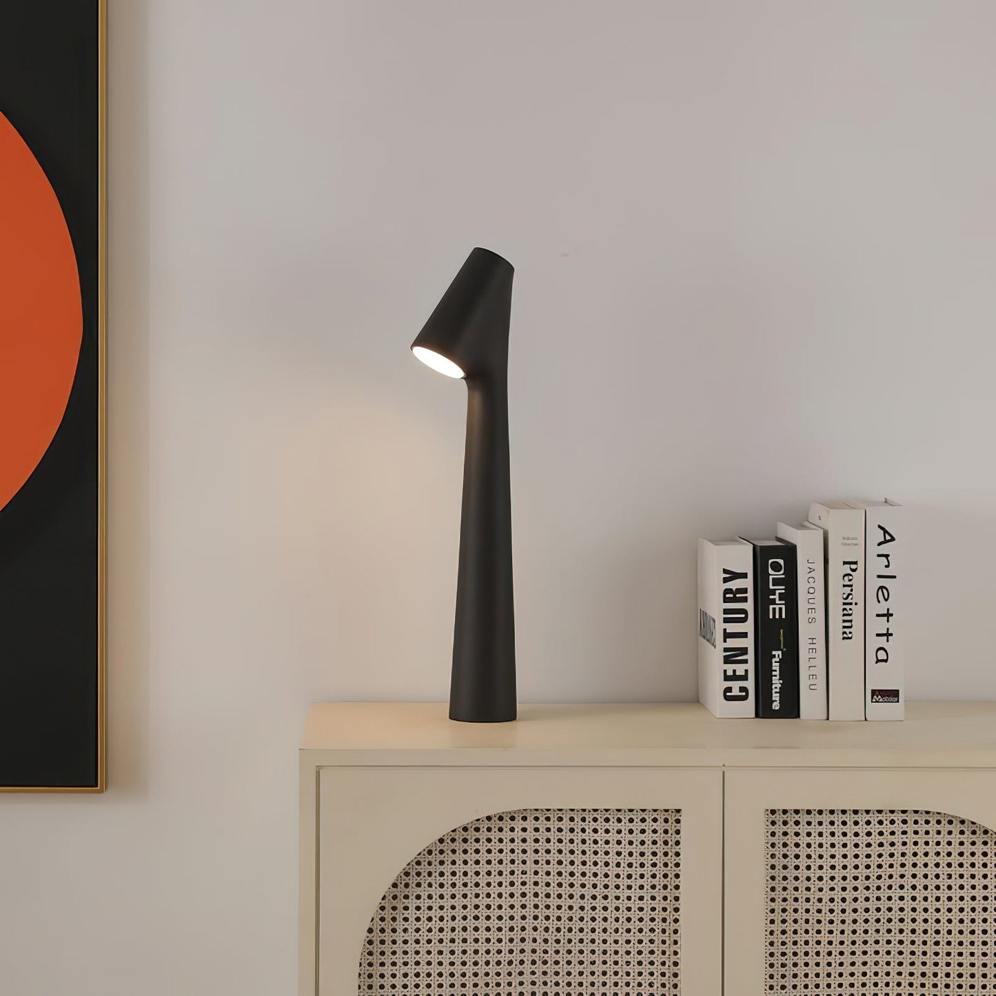 Africa Portable Table Lamp | Metal & Acrylic | Rechargeable, 4 Colors