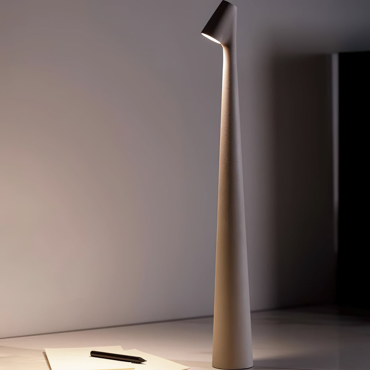 Africa Portable Table Lamp | Metal & Acrylic | Rechargeable, 4 Colors