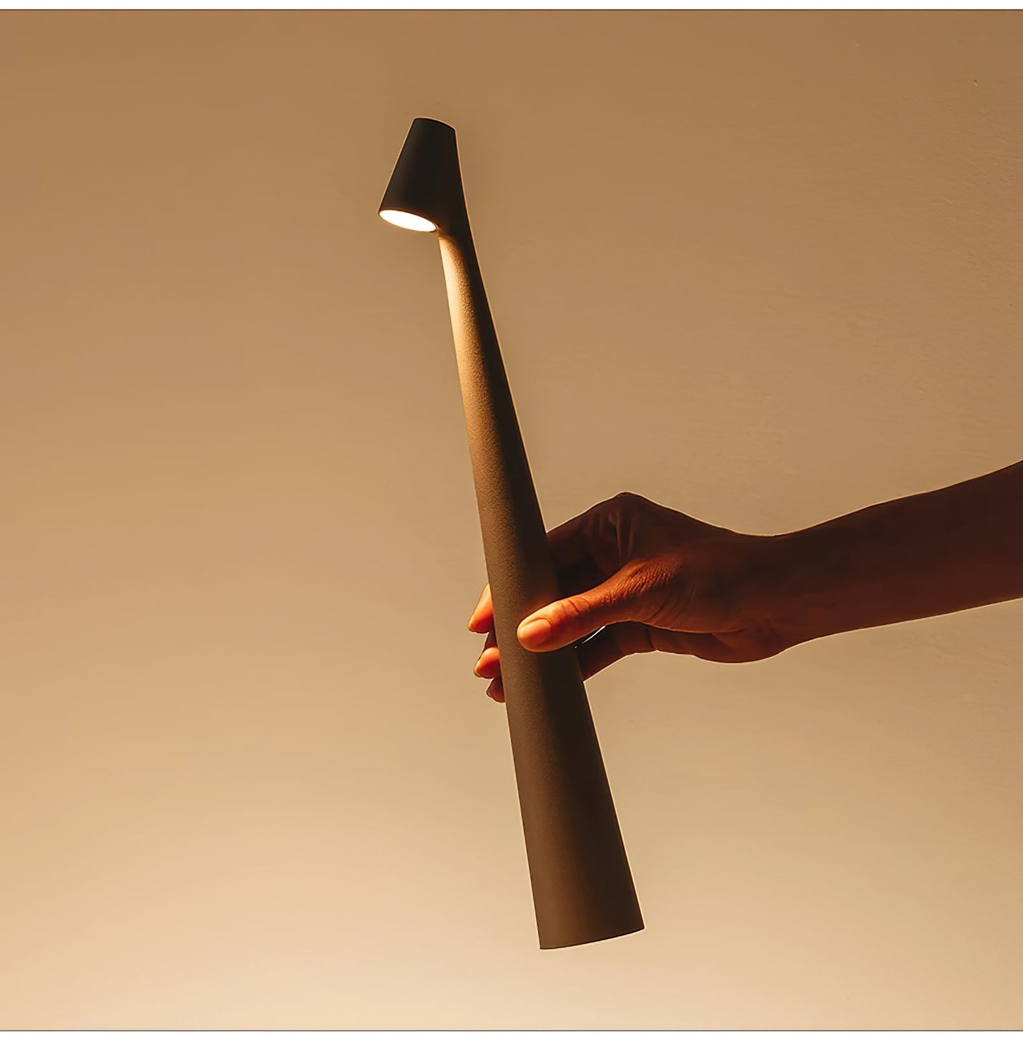 Africa Portable Table Lamp | Metal & Acrylic | Rechargeable, 4 Colors