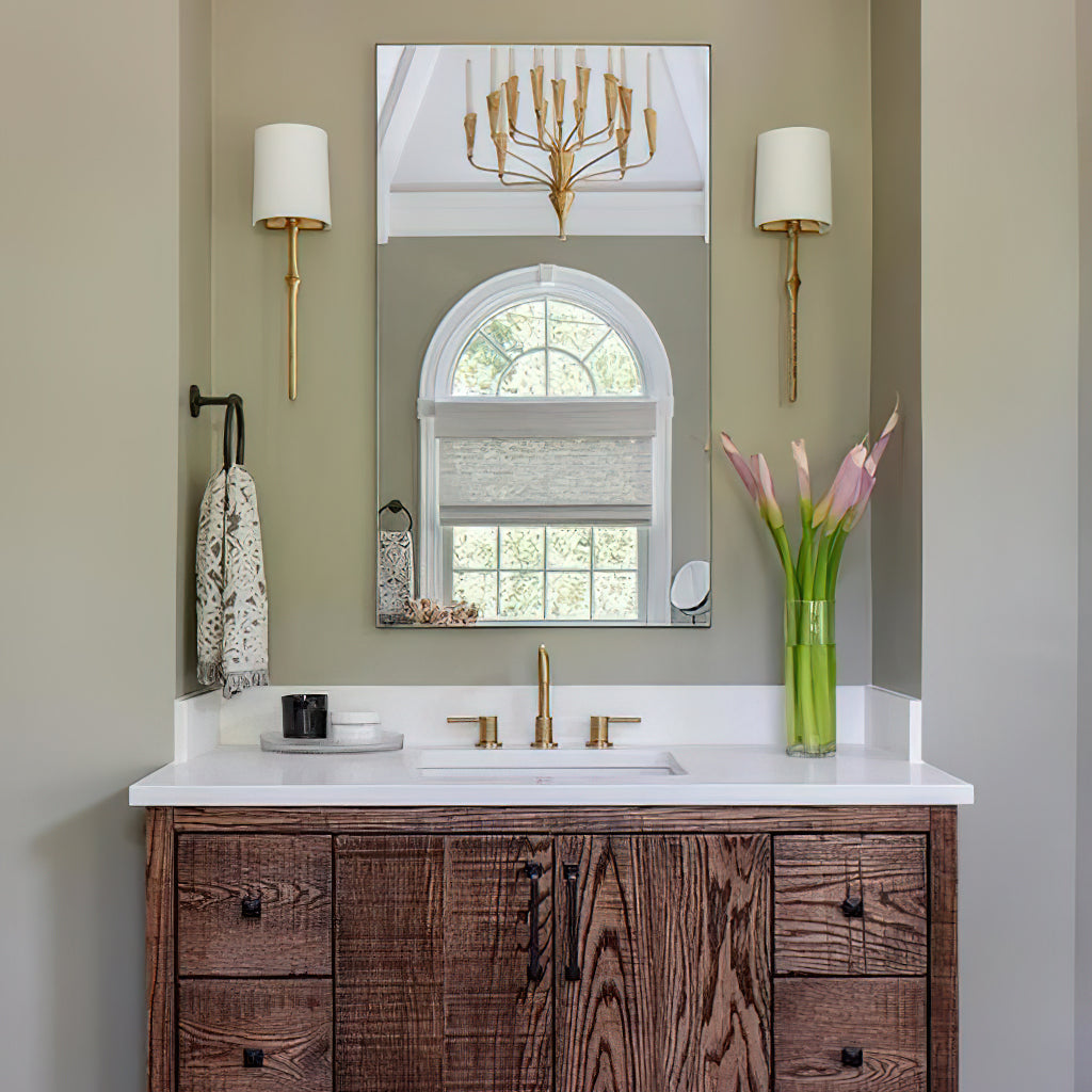 Aiden Chandelier | Antique Brass & Black Finish | 16 or 20 Lights