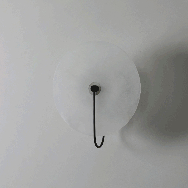 Alabaster LED Wall Sconce | Elegant Alabaster Stone | Multiple Sizes Available