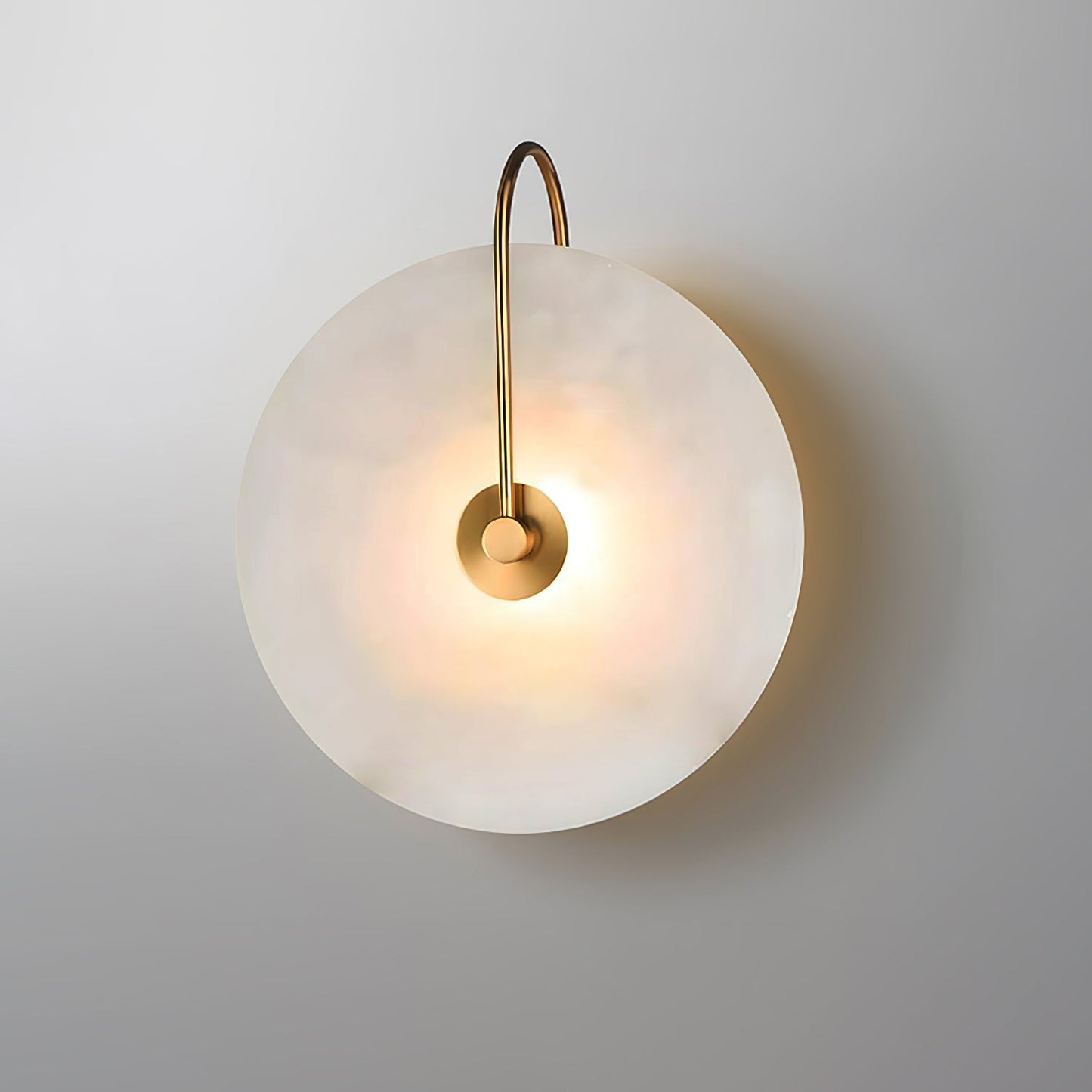 Alabaster LED Wall Sconce | Elegant Alabaster Stone | Multiple Sizes Available
