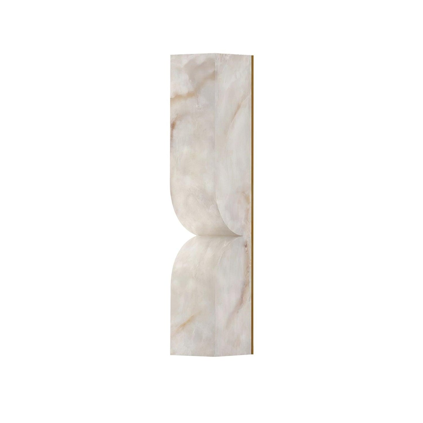 Alabaster Wall Sconce | Carved Alabaster | LED Indoor Lighting