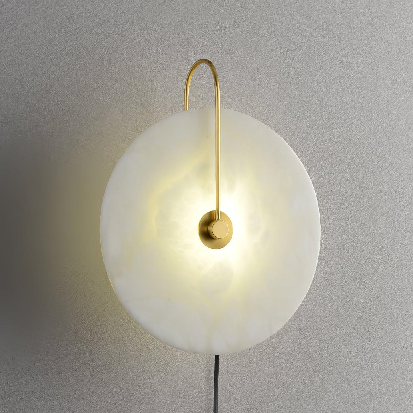 Alabaster LED Wall Lamp | High-Quality Alabaster | Multiple Sizes Available