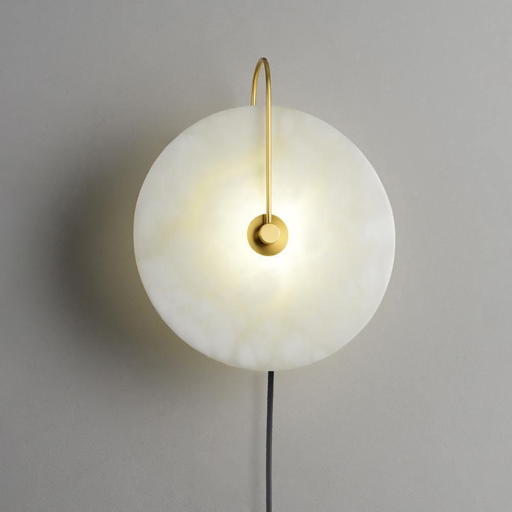 Alabaster LED Wall Lamp | High-Quality Alabaster | Multiple Sizes Available