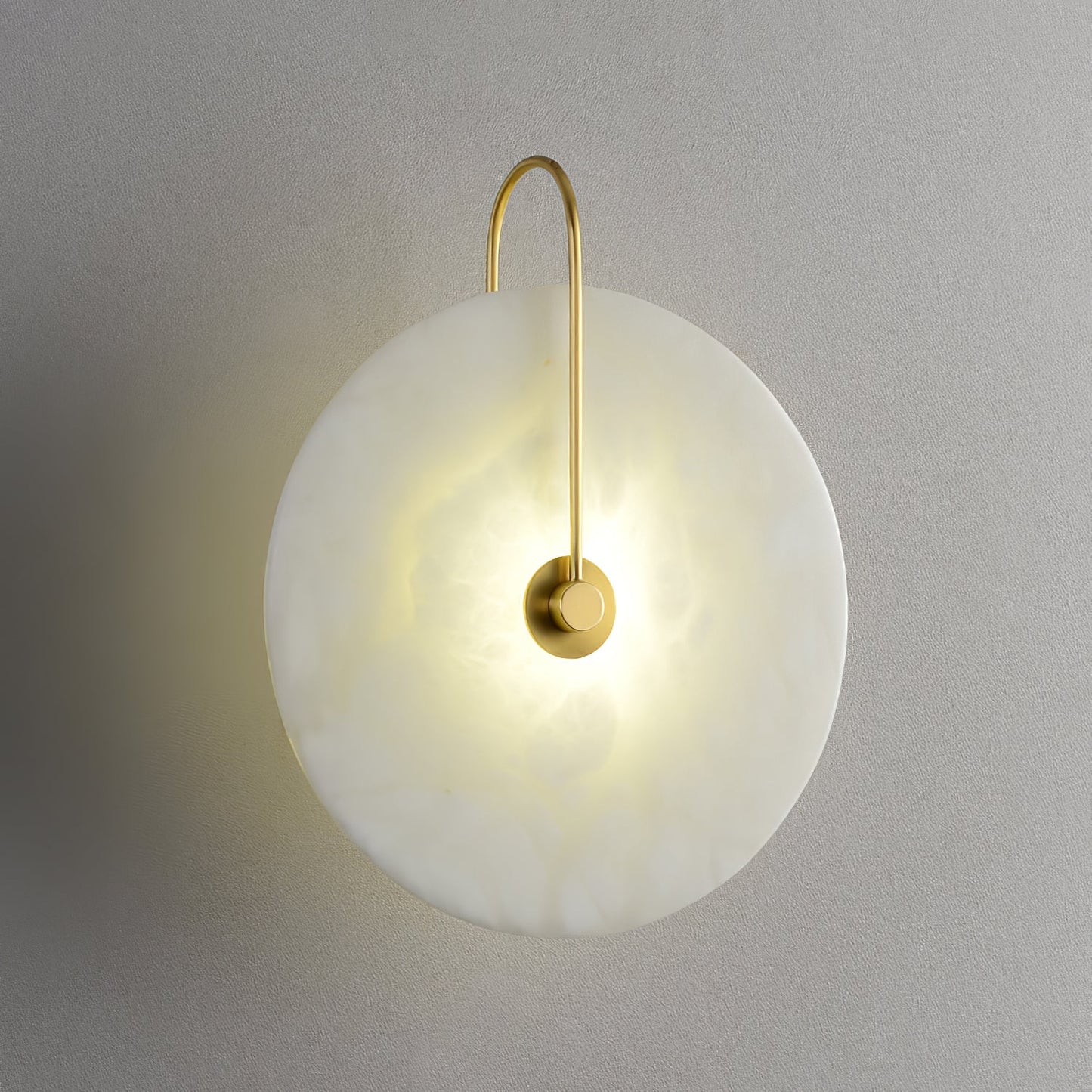 Alabaster LED Wall Sconce | Elegant Alabaster Stone | Multiple Sizes Available