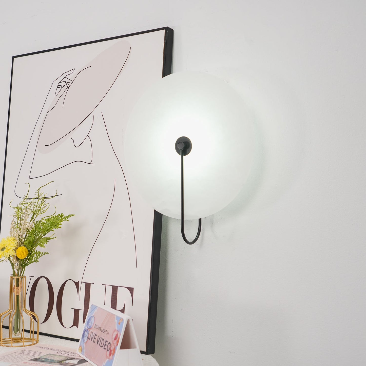 Alabaster LED Wall Sconce | Elegant Alabaster Stone | Multiple Sizes Available