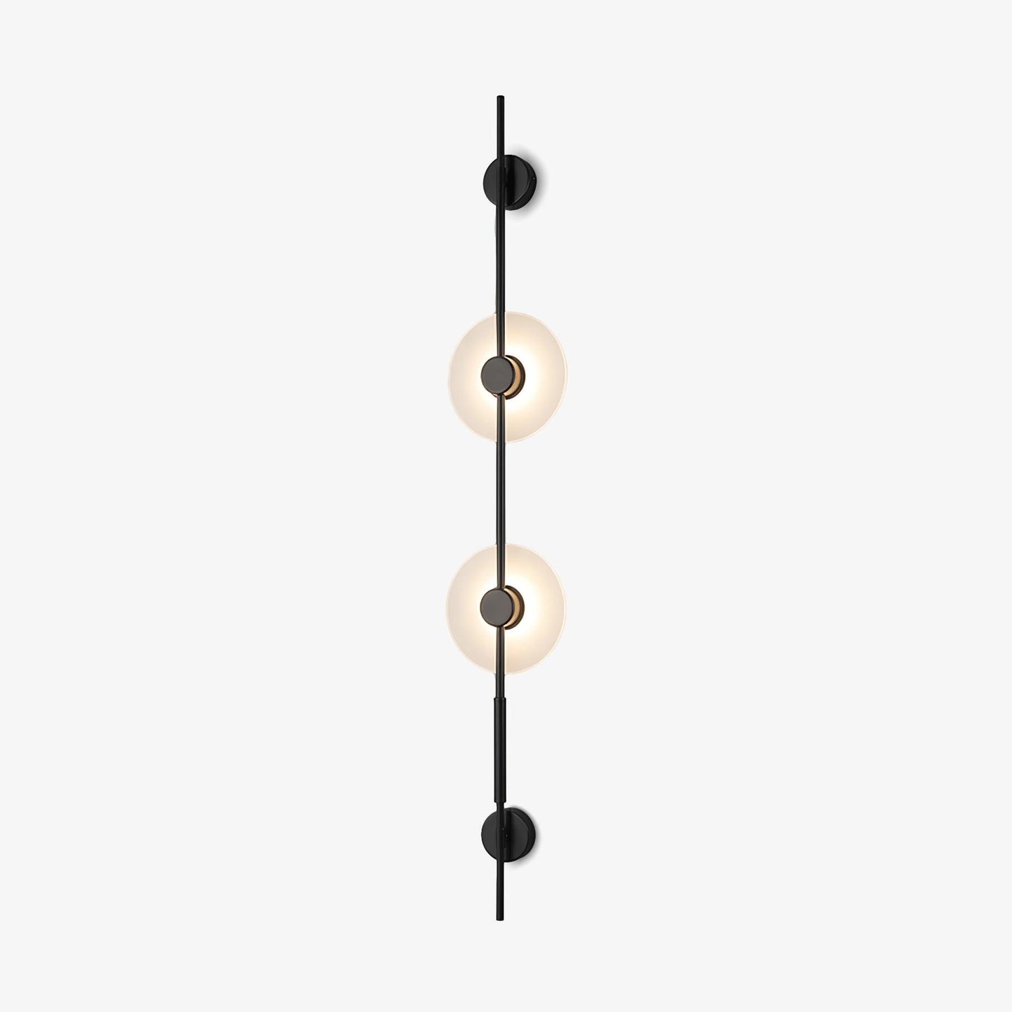 Alabaster Wall Sconce | Metal & Alabaster | Vertical